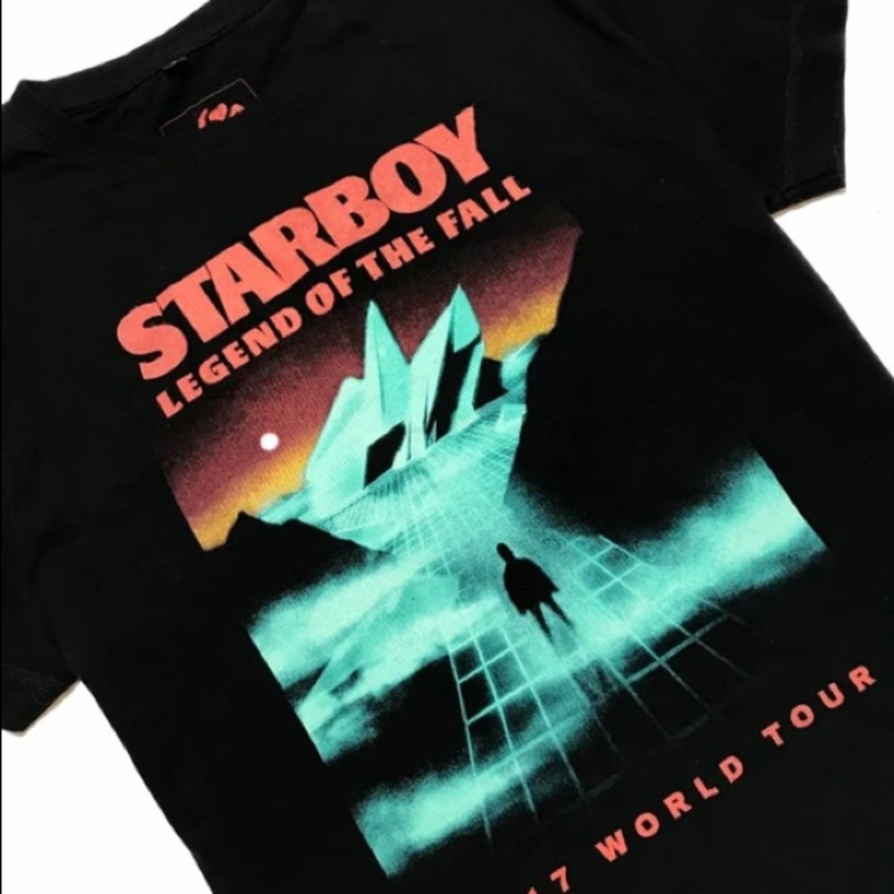 Starboy Legend of the Fall World Tour 2017 TShirt